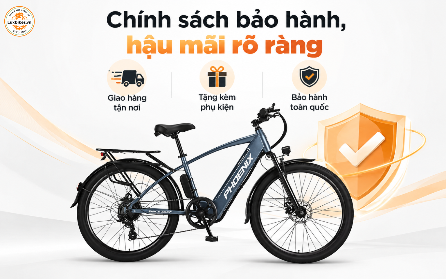 LuxBikes – Cửa hàng xe đạp trợ lực Phoenix chính hãng tại TP.HCM