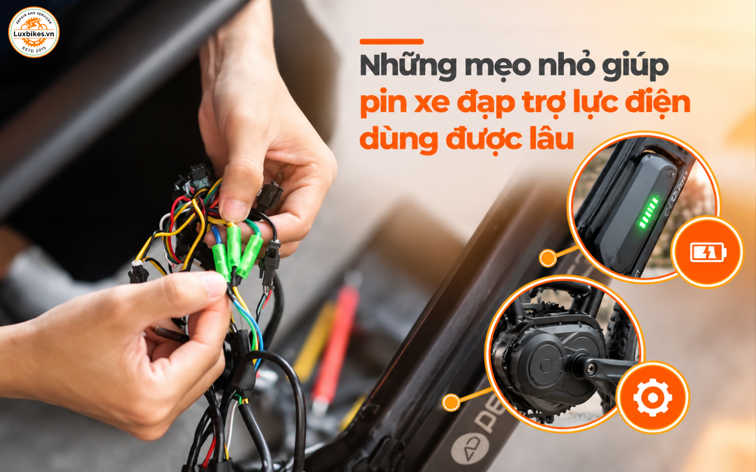 Những mẹo nhỏ giúp pin xe đạp trợ lực điện dùng được lâu