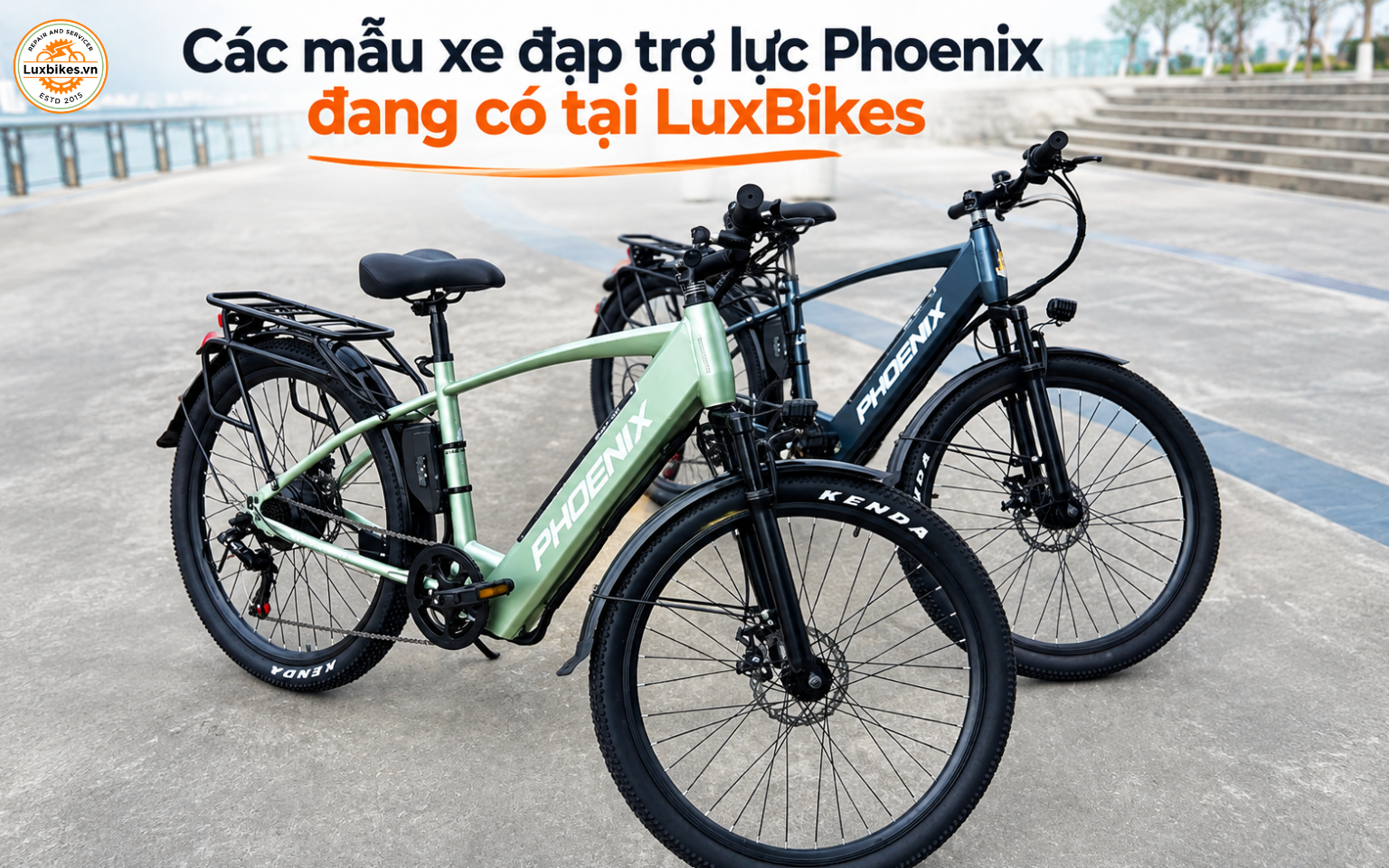 Các mẫu xe đạp trợ lực Phoenix đang có tại LuxBikes