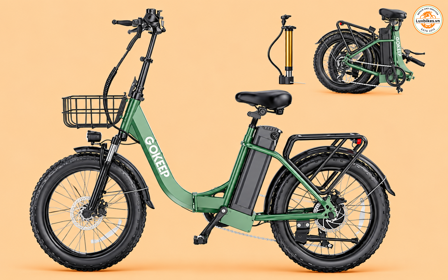 Những lưu ý khi đi xe đạp trợ lực gấp gọn leo dốc