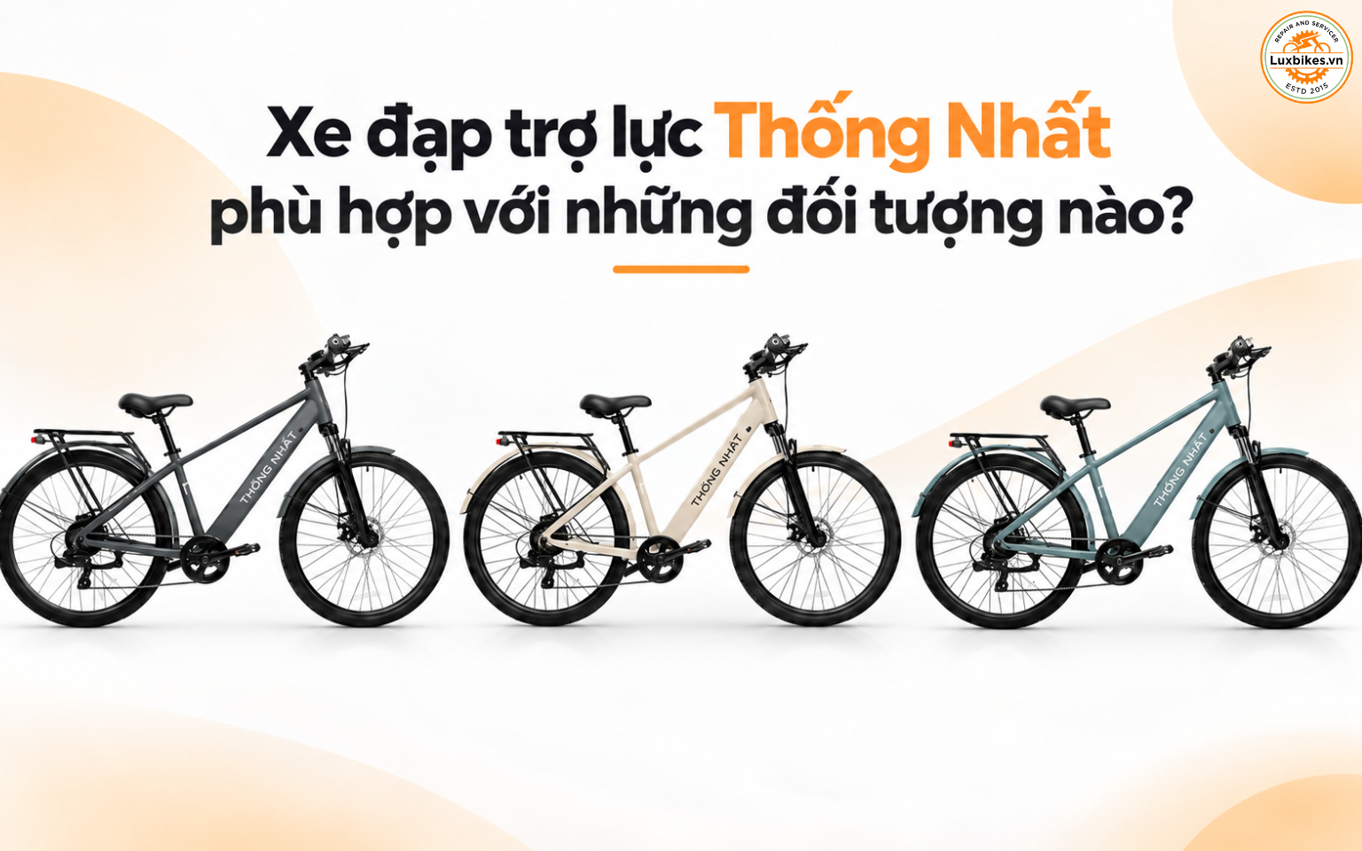 Xe Đạp Trợ Lực Thống Nhất Phù Hợp Với Những Đối Tượng Nào? 3 Xe đạp trợ lực Thống Nhất phù hợp với những đối tượng nào?