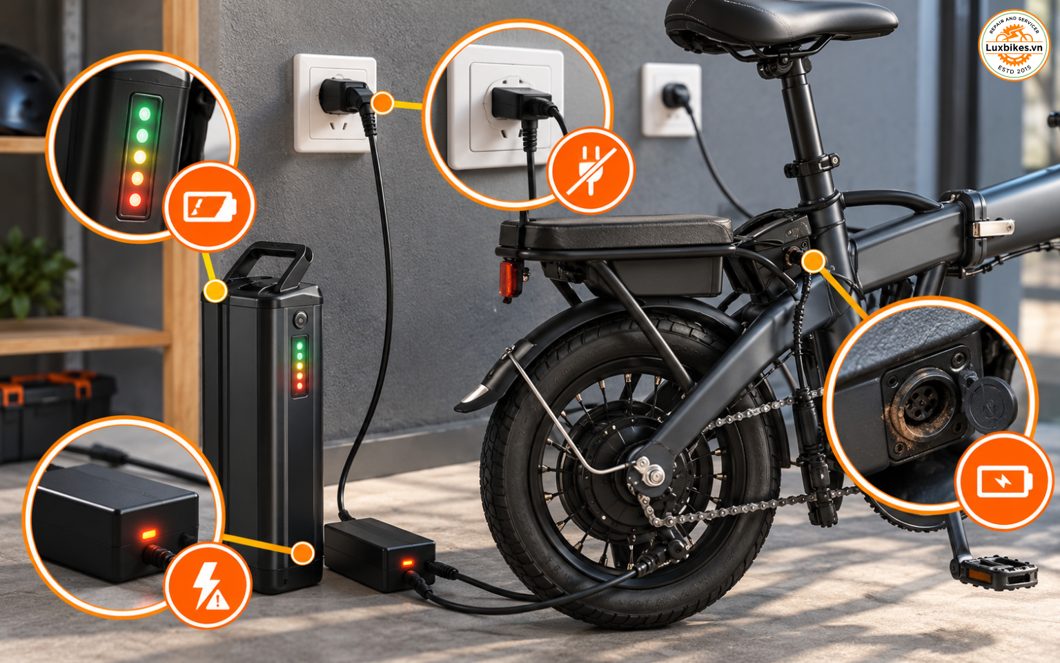Tổng hợp các lỗi thường gặp khi sử dụng xe đạp trợ lực gấp gọn